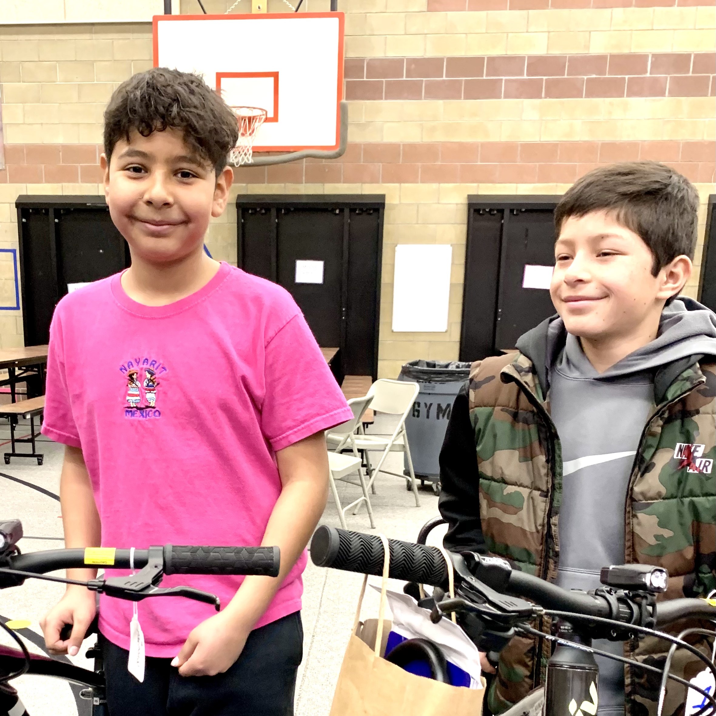 Earn-a-Bike recipients
